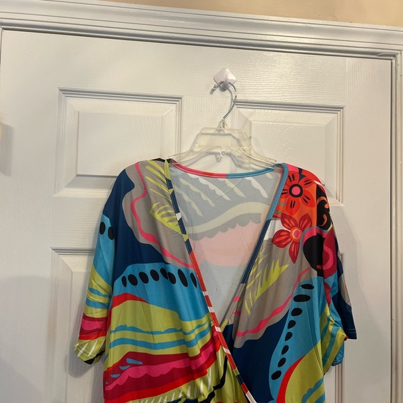 Women's Plus Size Elegant Long Evening Maxi Summer Wrap Dress 18W - 222W - Picture 7 of 12